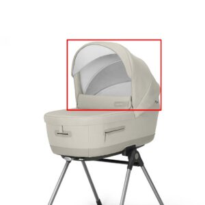 Capa têxtil para o capuz do berço Inglesina Aptica na cor Cashmere Beige (copia)